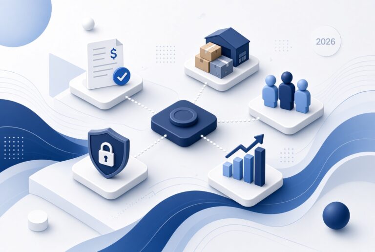 Comparativa del mejor ERP 2026 para pymes: dashboard de gestión empresarial
