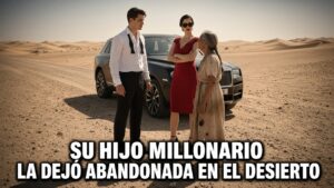 SU HIJO MILLONARIO LA DEJÓ ABANDONADA EN EL DESIERTO 1 image 3