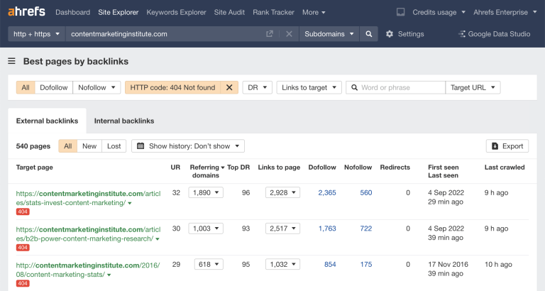 Broken Link Building: Encuentra Enlaces Rotos y Consigue Enlaces