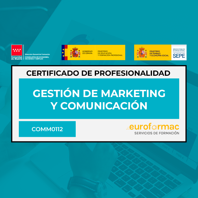 Gestión de Marketing y Comunicación: Comm0112 (Formación Profesional)